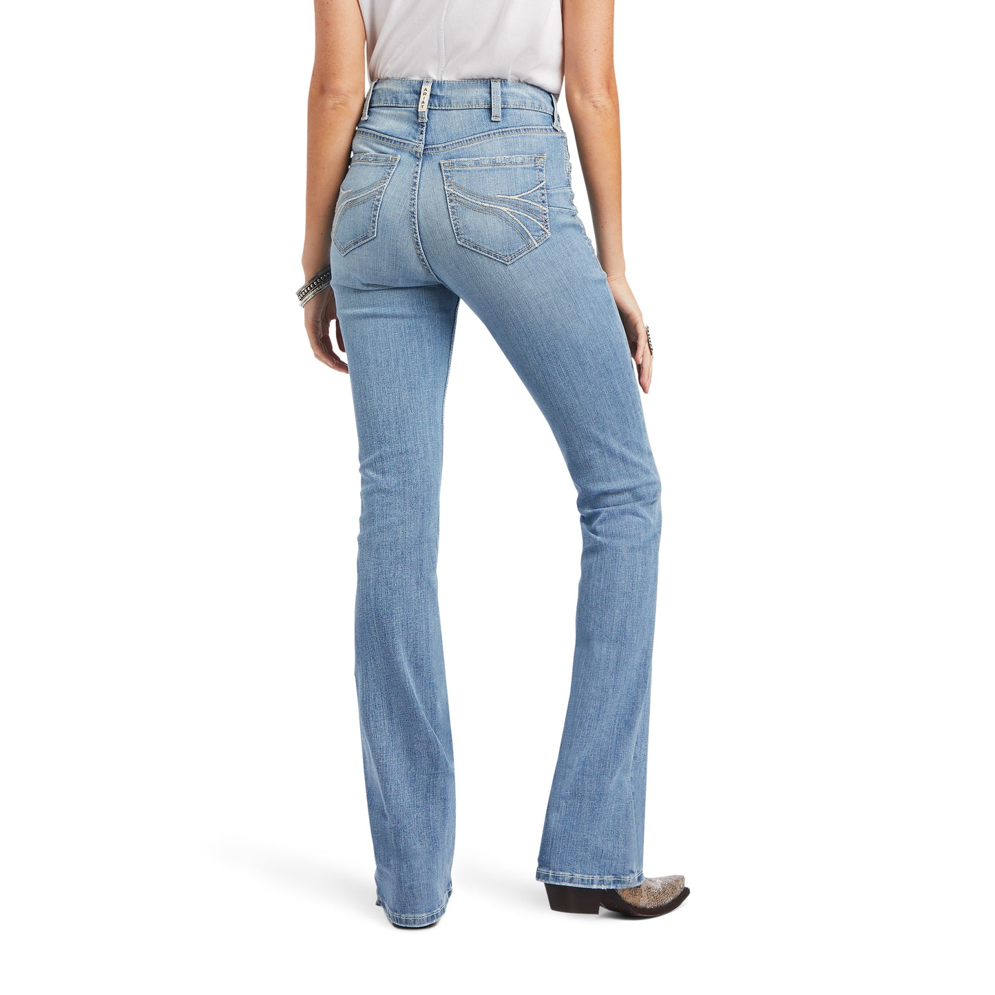 100411114 Ariat Wms Real High Rise Boot Cut Felicity