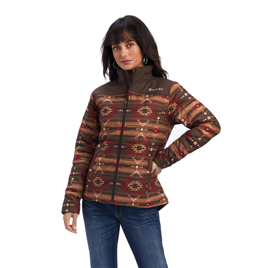 10041582 Ariat Women's REAL Crius insulated jacket Canyononlands print