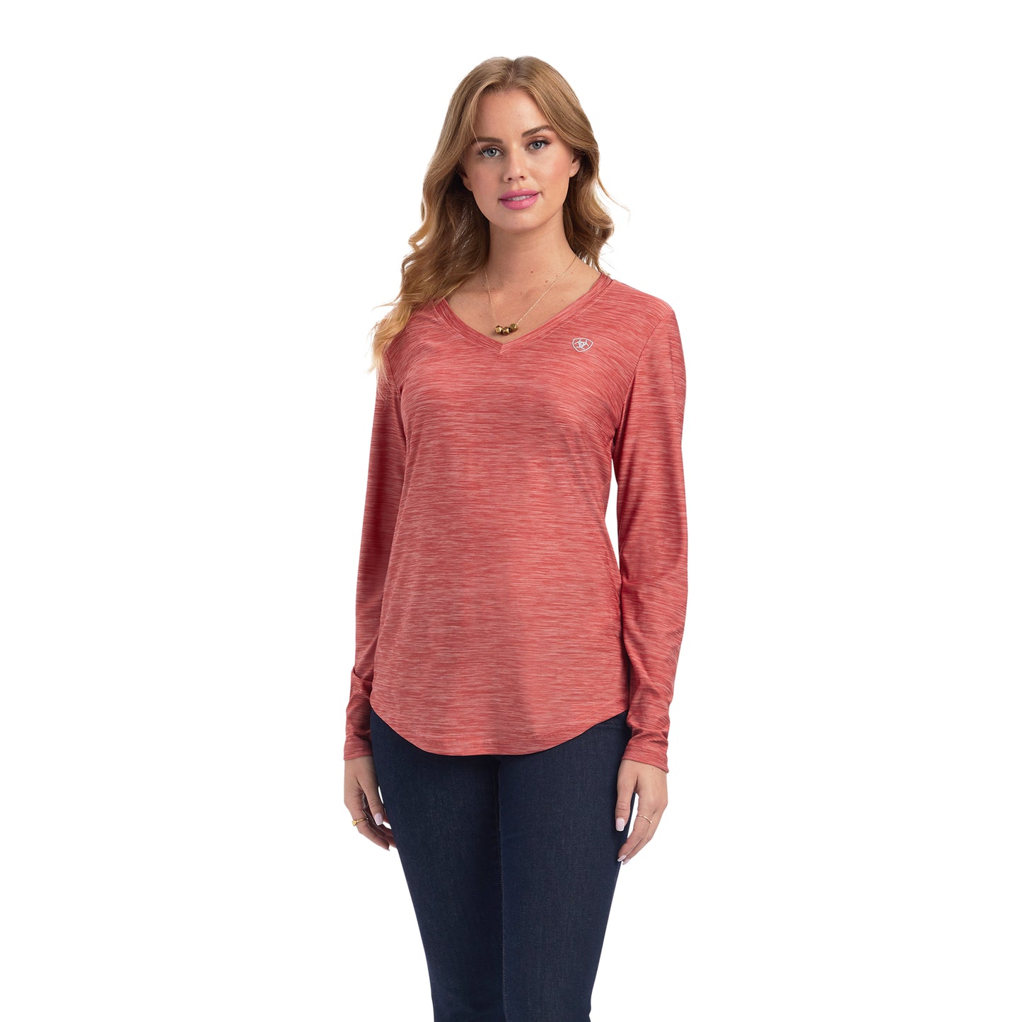 10041607 Ariat Women's Laguna LS Top Bossa Nova