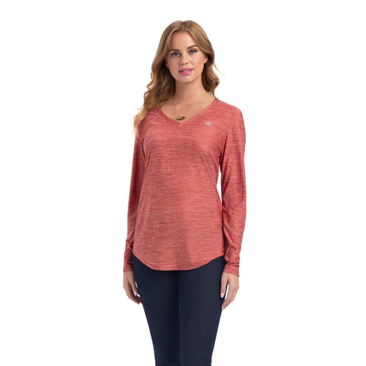 10041607 Ariat Women's Laguna LS Top Bossa Nova