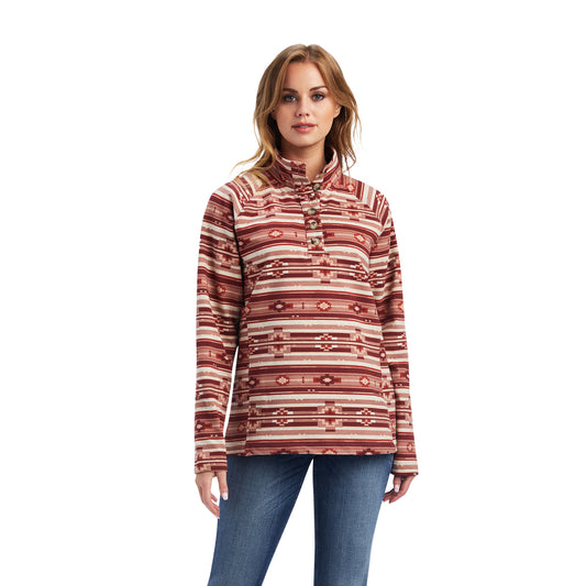 10041809 Ariat Women's REAL comfort sweatshirt Southwest spice