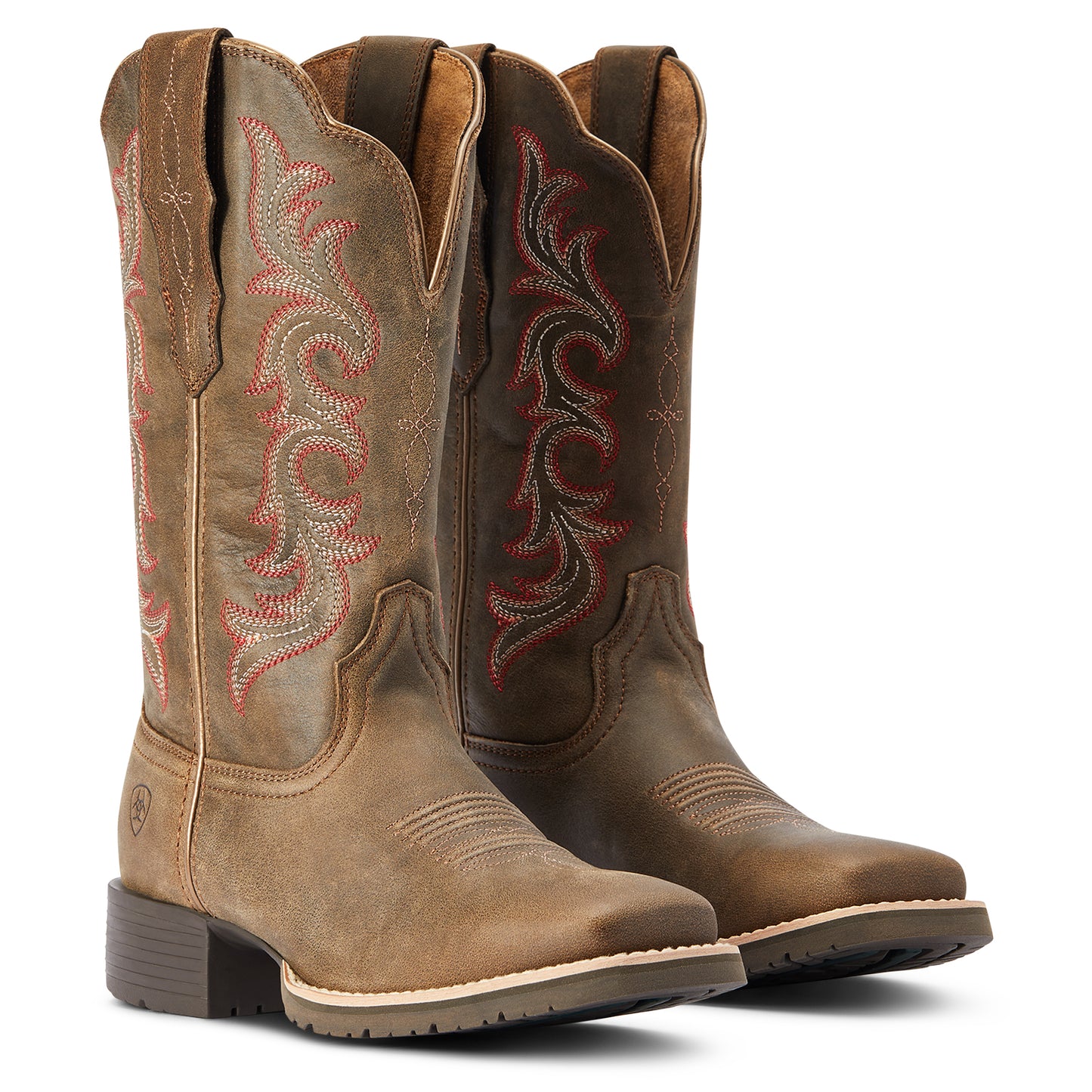 10042385 Ariat Wmns Hybrid Rancher Stretch Fit Pebble Boots