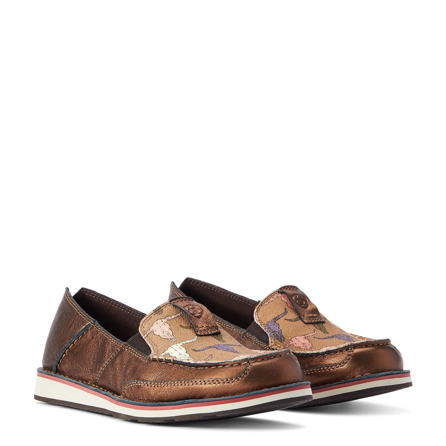 10042524 Ariat Wmns Bronze Steerhead Cruiser