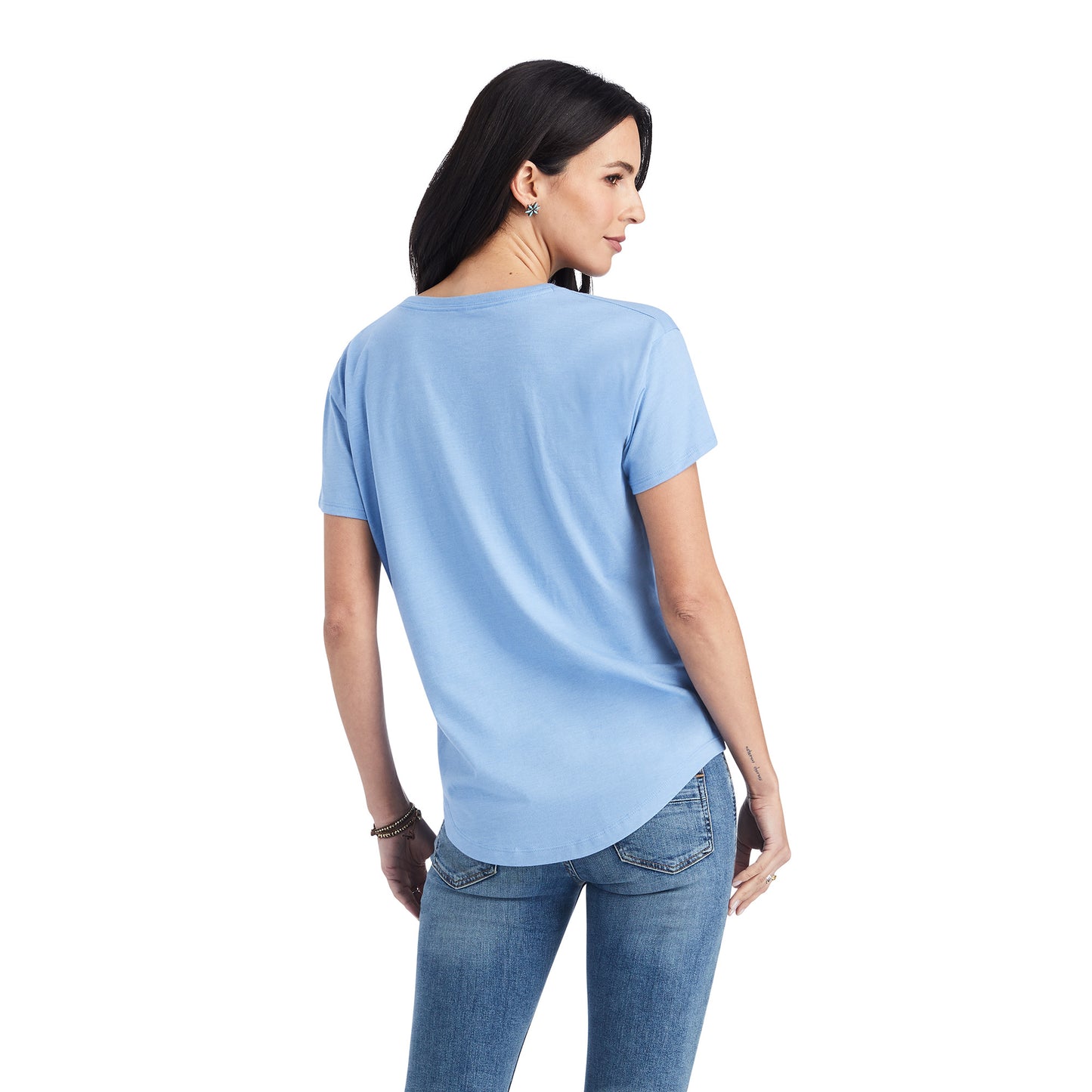 10042719 Ariat Wms Sunset Arc SS Tee