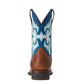 10042597 Ariat Yth Lonestar Blue Waves Boots