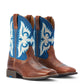 10042597 Ariat Yth Lonestar Blue Waves Boots