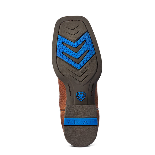 10042597 Ariat Yth Lonestar Blue Waves Boots