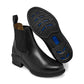 FTW2510BK Huntington Ladies Elastic Sided Jodphur Boot Black Size 5-10