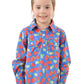 H3W7101154 Kids Annie 1/2 Placket Shirt