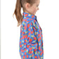 H3W7101154 Kids Annie 1/2 Placket Shirt