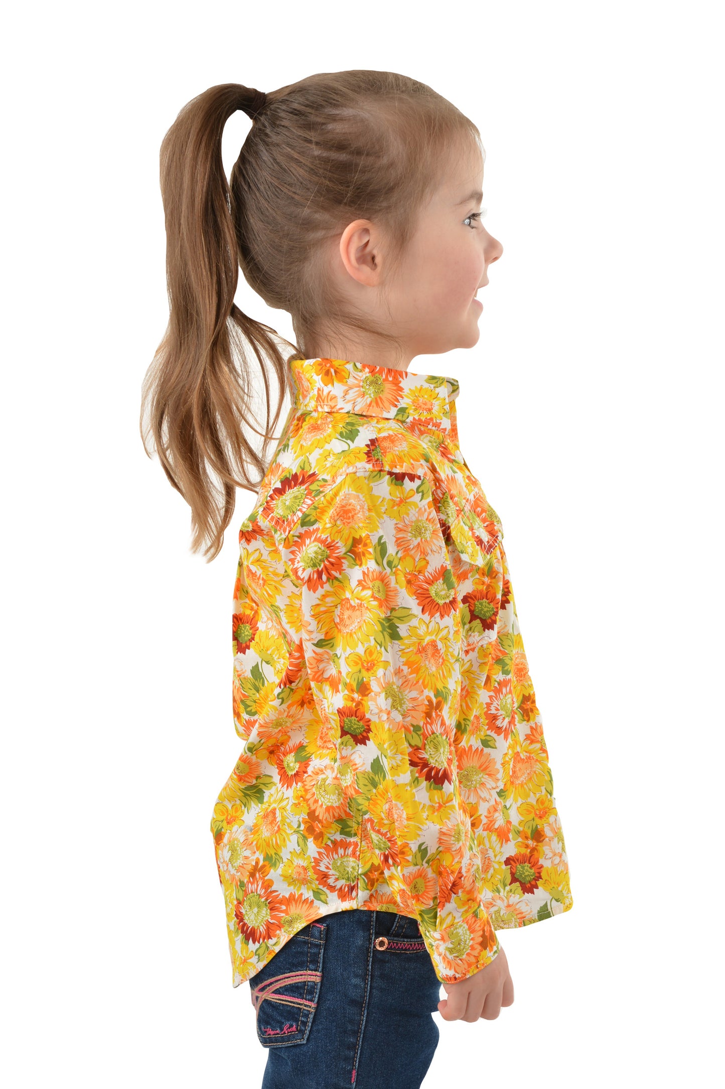 H3W7101172 Kids Barbara 1/2 Placket Shirt