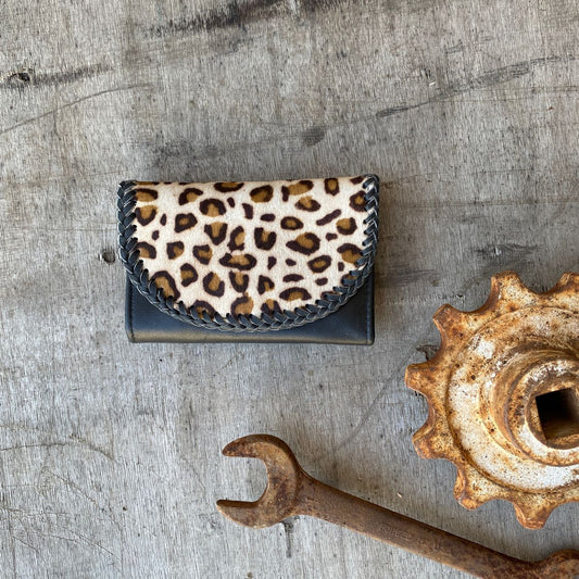 Copy of 126135 Hide and Stich Purse - Leopard