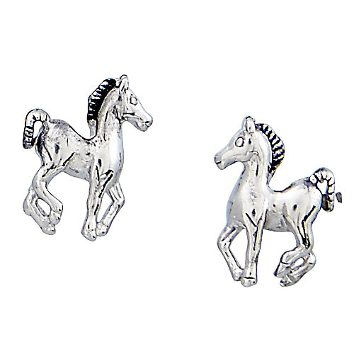 JE899 Brigalow Prancing Pony Earrings