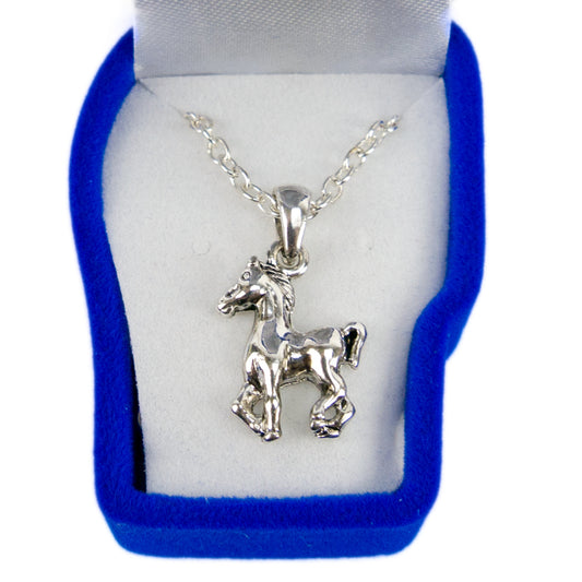 JN899 Brigalow Prancing Pony Necklace