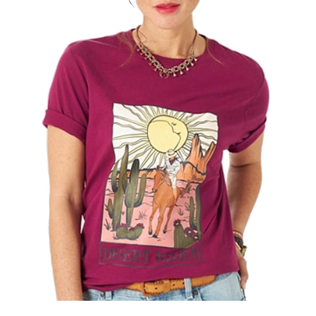 LWK499P Wrangler Women's USA Graphic Tee