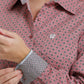 MSW9164178PNK Cinch Women's Pink Button Down LS Shirt