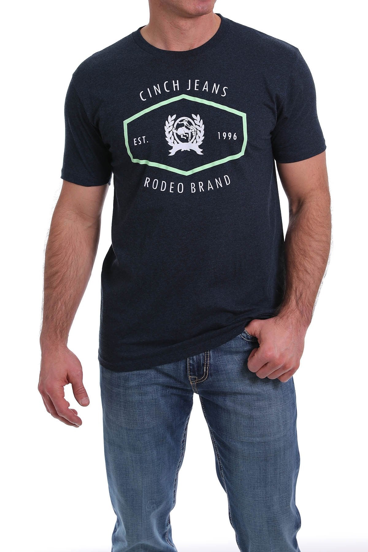 MTT1690383-HNV Cinch Mens Tee Navy