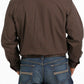 MTW1105287BRN Cinch Men's Fallow Classic LS Shirt