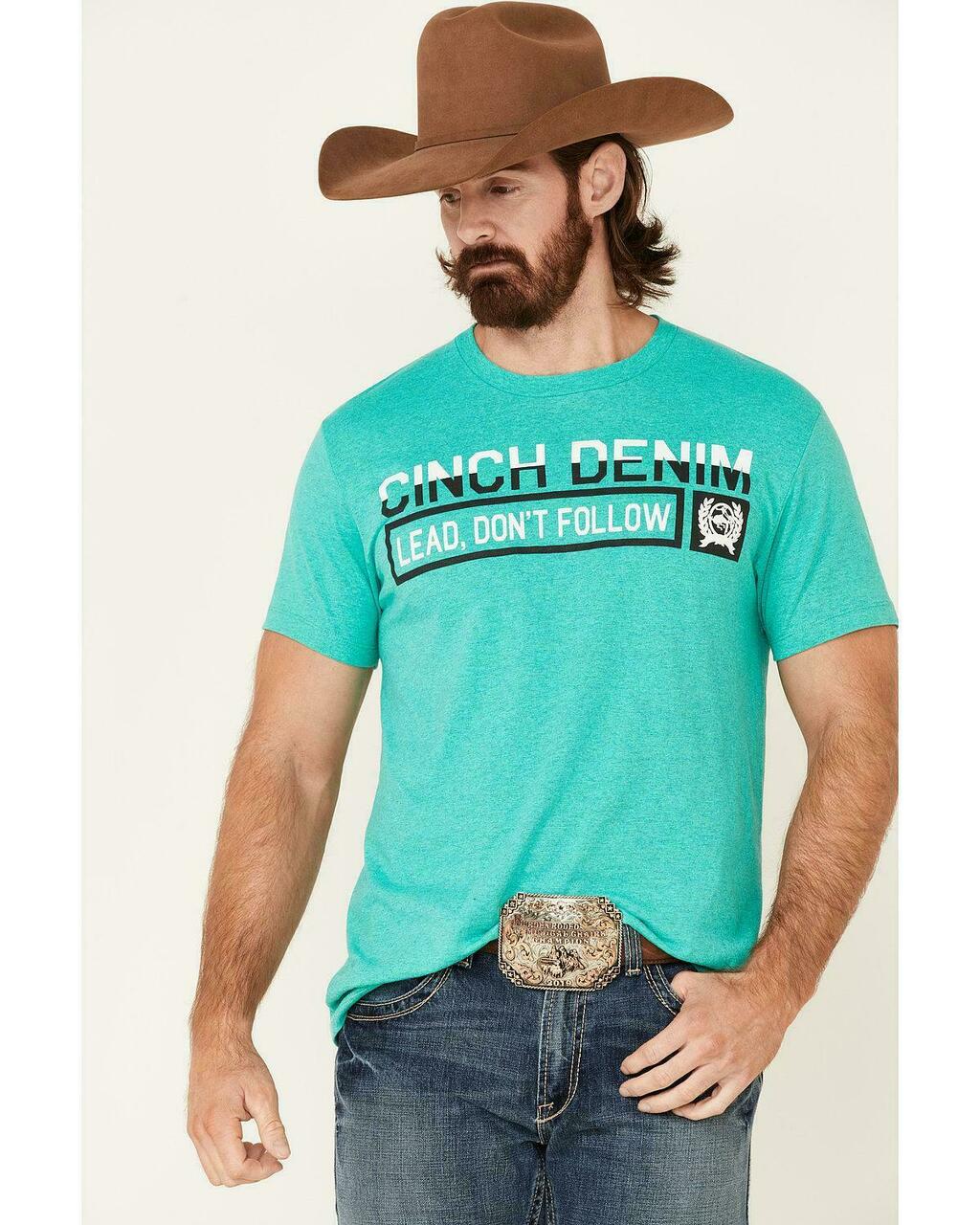 MTT1690454 Cinch Men's Lead Don't follow tee