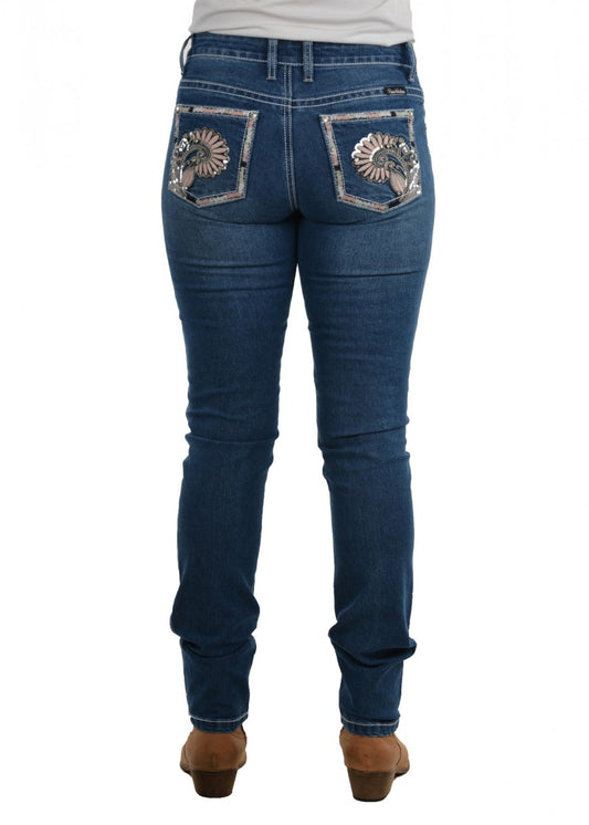 PCP2201420 Pure Western Women's Shailene Skinny Jean