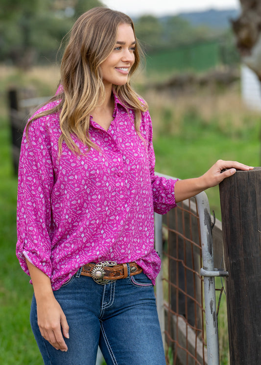 P2S2131628 Callie Wmns 3/4 Sleeve Shirt