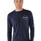 P2W1562524 Pure Western Men's Ryde LS Tee