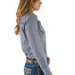 P2W2132555 Pure Western Women's Britt Frill LS Print Shirt
