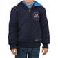 P2W3710522 Pure Western Boys McQuarie Zip Hoodie Navy