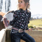 P2W5102550 Pure Western Girls Ellie LS Shirt