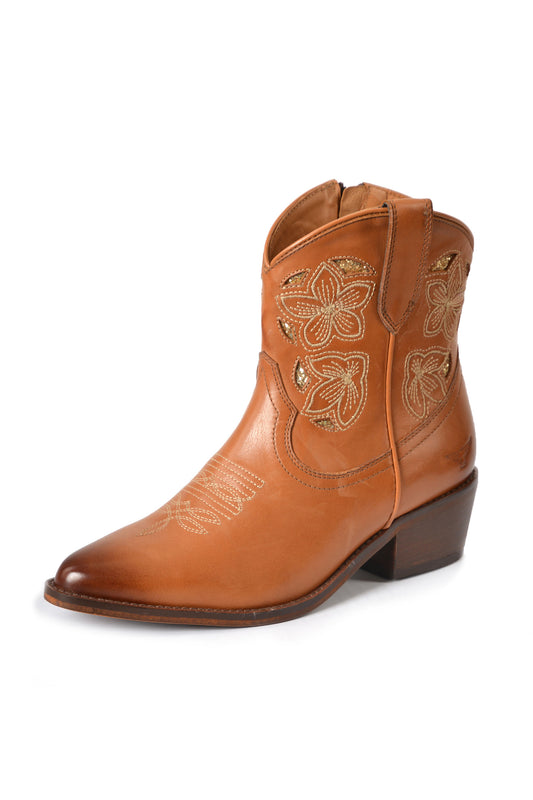 P3W28430 Pure Western Wmns Clay Jesse Boot