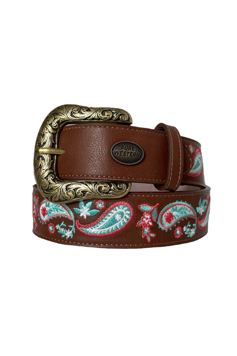 P3W28975BLT Pure Western Ellis belt