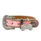 P3W2998CLR Pure Western Coco dog collar
