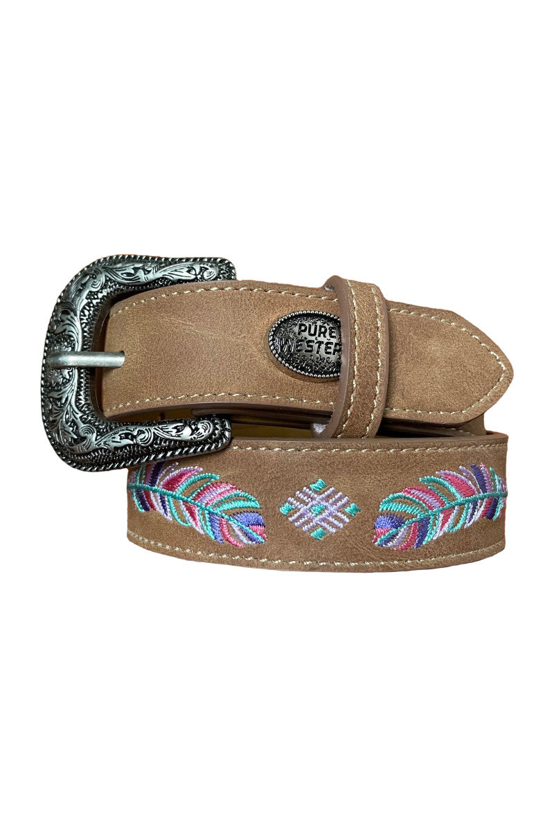 P3W5973BLT Pure Western Kids Sidney belt