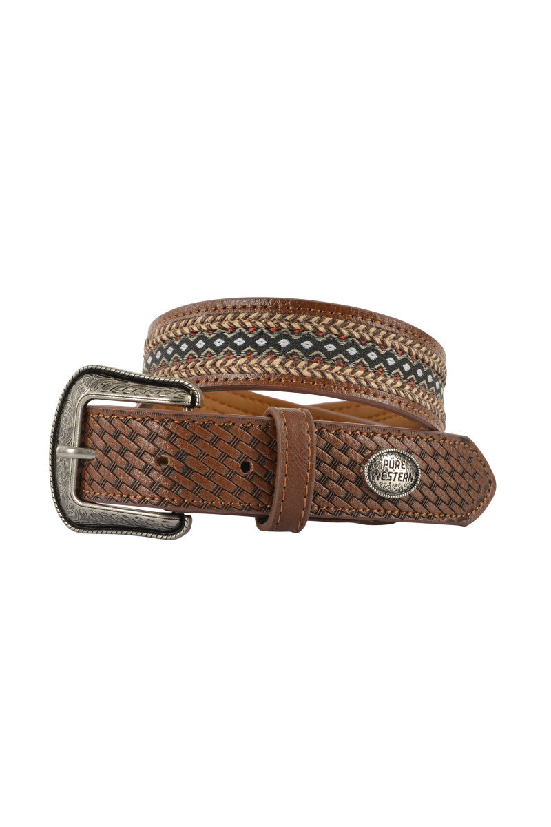 P3W7905BLT Pure Western Kids Lockhart belt