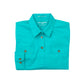 60606TUR Just Country Kenzie Work Shirt Turquoise