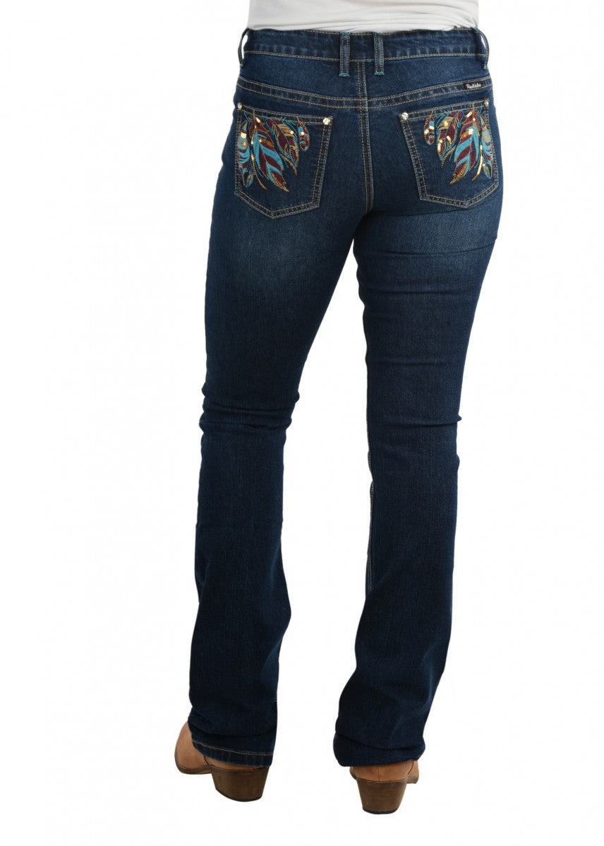 PCP2208421 Pure Western Women's Lucinda Jean Straight Leg 32'