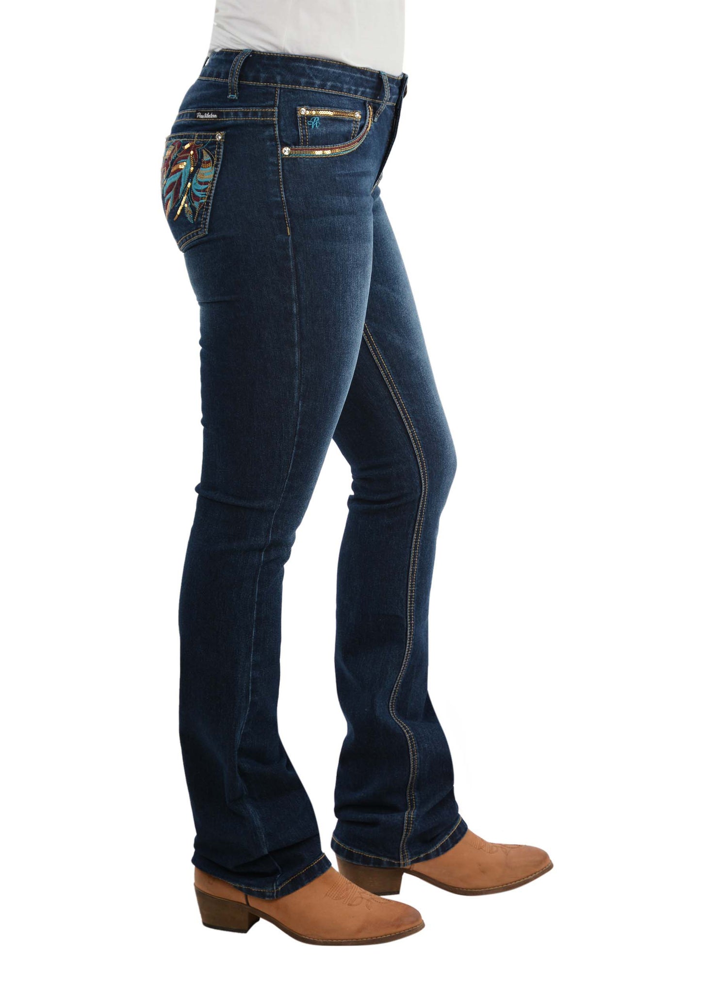 PCP2208421 Pure Western Women's Lucinda Jean Straight Leg 32'