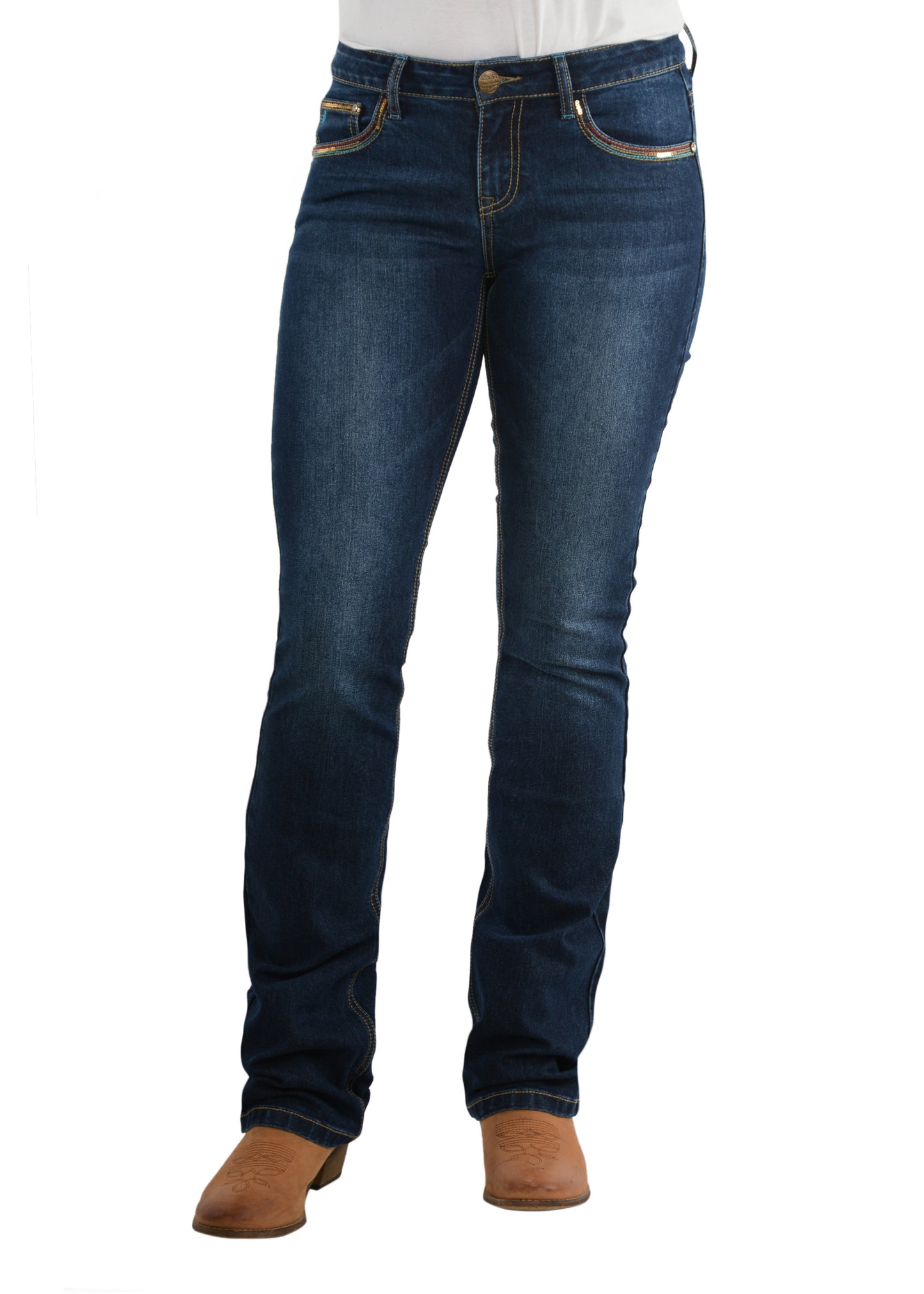 PCP2208421 Pure Western Women's Lucinda Jean Straight Leg 32'