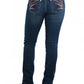 PCP2208424 Pure Western Women's Steph Boot Cut jean 34' Leg
