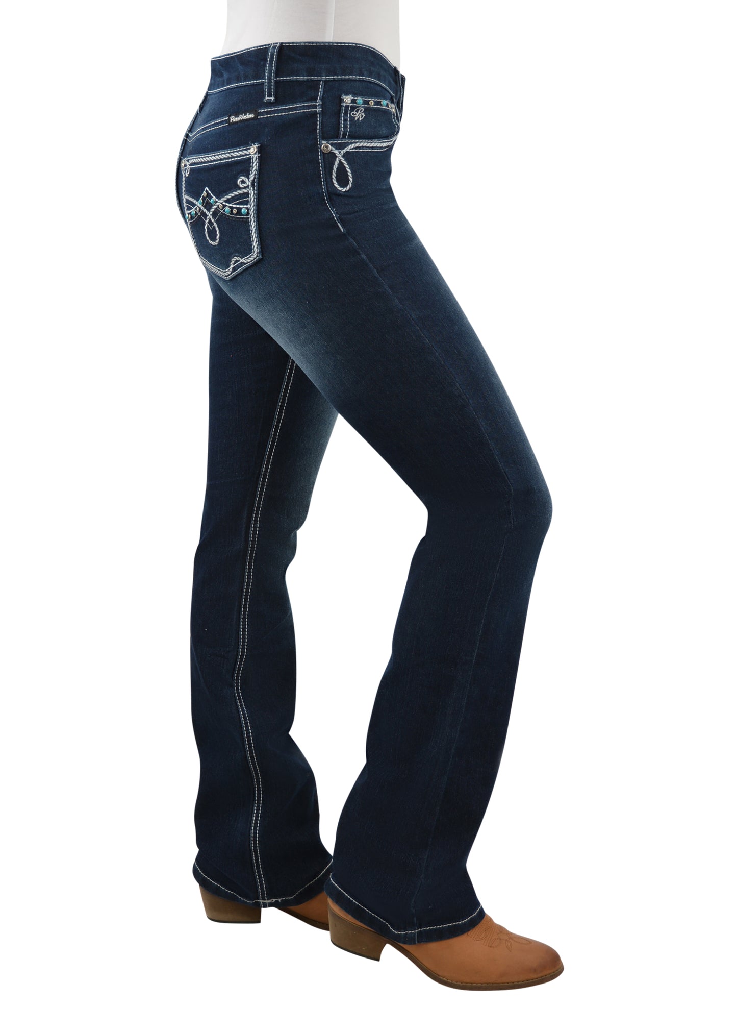 PCP2208573 Pure Western Women's Rhian Bootcut Jean 34'