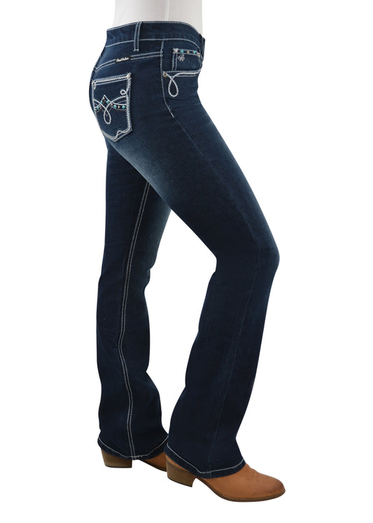 PCP2208573 Pure Western Women's Rhian Bootcut Jean 34'