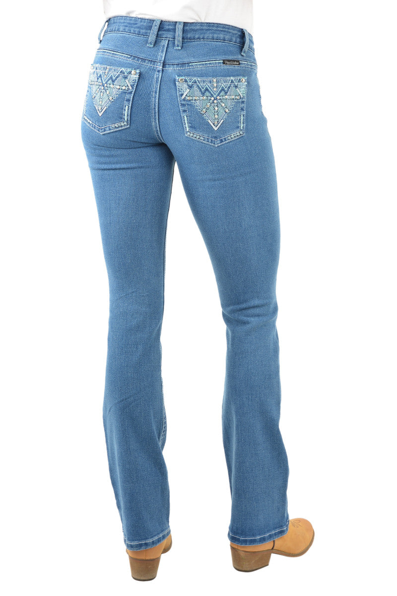 PCP2208724 Pure Western Women's Ziggy boot cut jean 34'