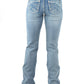 PCP2210729 Pure Western Women's Crisscross Relax rider Jean 36'