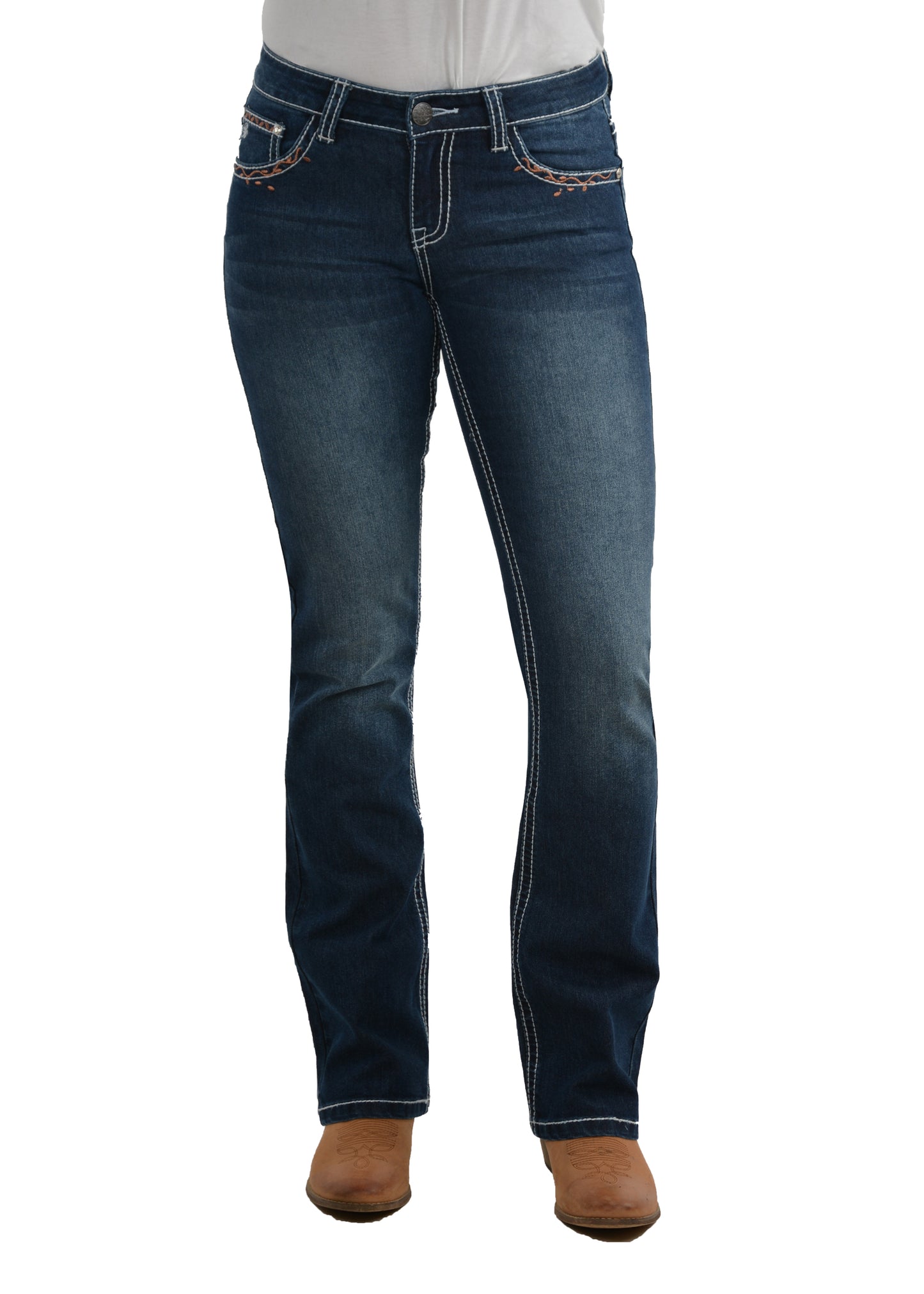 PCP2211425 Pure Western Women's Bridget Boot Cut Jean 32'