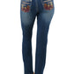 PCP2211572 Pure Western Women's Madeline Boot Cut 34'