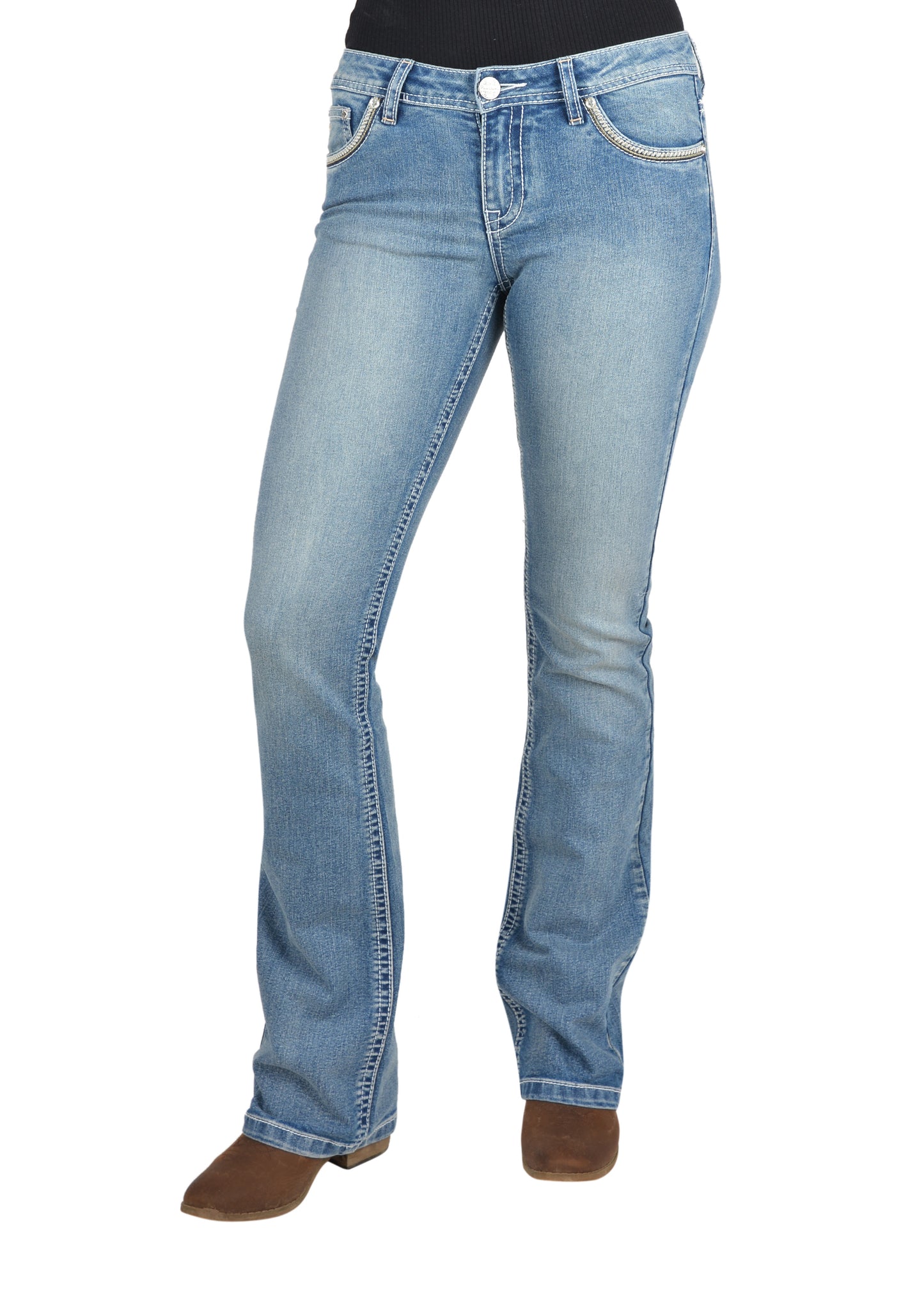 PCP2211651 Pure Western Women's Veronica Boot Cut Jean 34