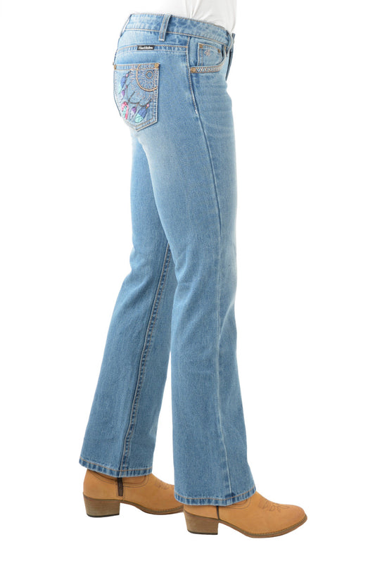 PCP2211729 Pure Western Women's Sunny Boot cut Jean 34'