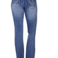 PCP2211733 Pure Western Women's Steer Boot Cut jean 32'