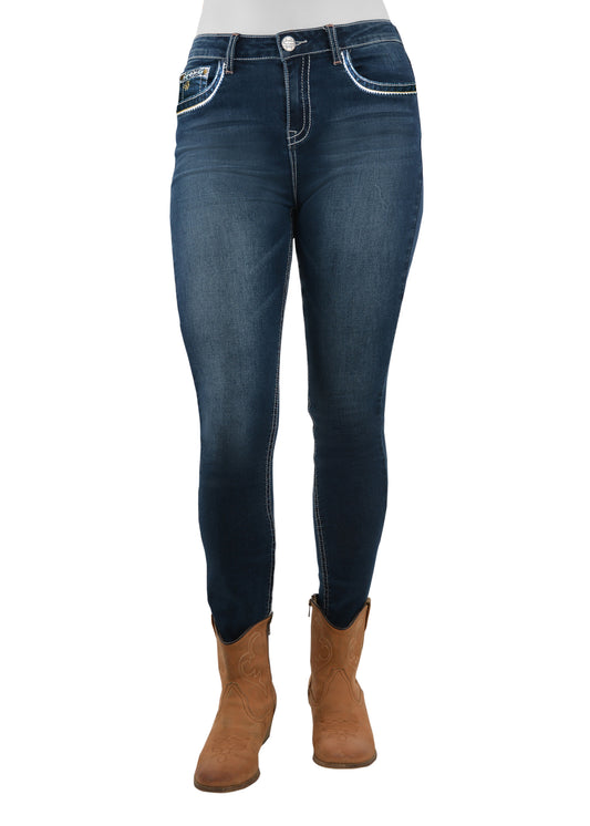 PCP2214571 Pure Western Women's Frida Hi Waist Super Skinny Jean