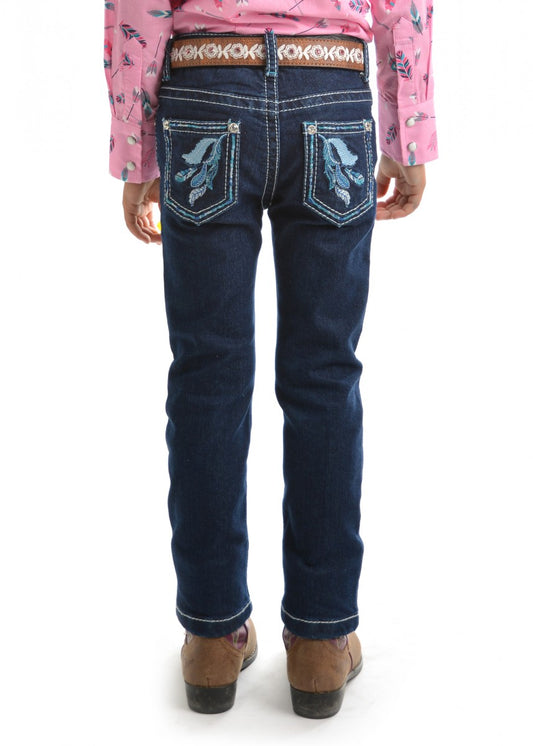 PCP5200280 Pure Western Girls Bonnie Slim Leg Jean